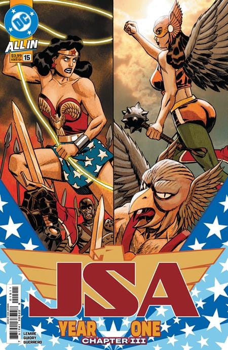 DC Comics, Inc. JSA #15 Cover A Dave Johnson JSA Year One: Chapter Three