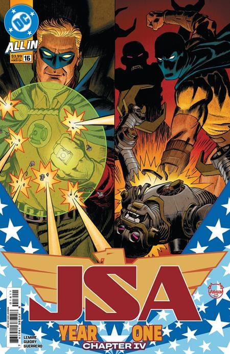 DC Comics, Inc. JSA #16 Cover A Dave Johnson JSA Year One: Chapter Four
