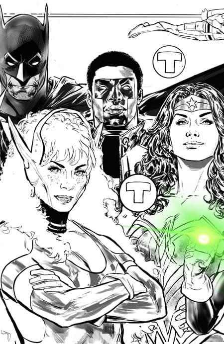 DC Comics, Inc. Justice League Dream Girls A DC Pride Event #3 (of 4) Cover B Phil Jimenez Connecting Card Stock Variant