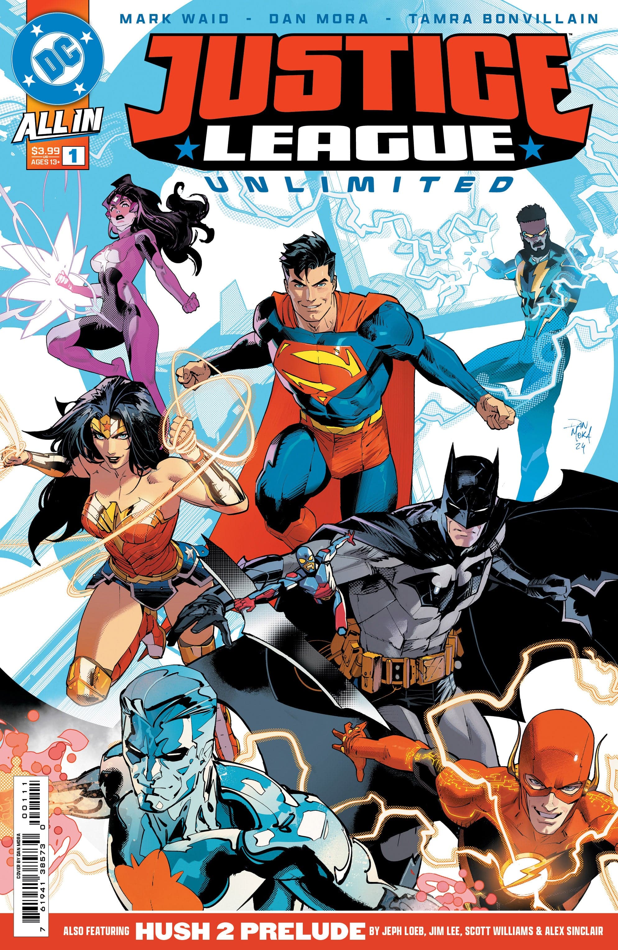 DC Comics, Inc. Justice League Unlimited #1 Cover A Dan Mora
