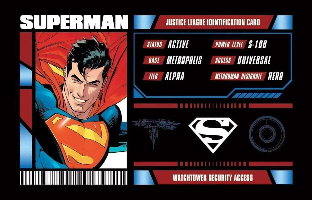 DC Comics, Inc. Justice League Unlimited #1 Cover A Dan Mora & Justice League Membership Cards Set