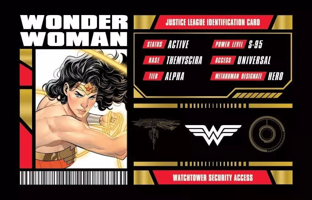DC Comics, Inc. Justice League Unlimited #1 Cover A Dan Mora & Justice League Membership Cards Set