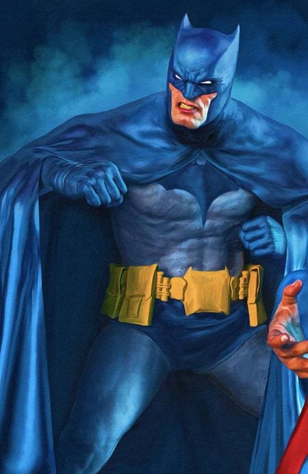 DC Comics, Inc. Justice League Unlimited #26 Cover B Mark Spears 3-Part Connecting Batman Card Stock Variant