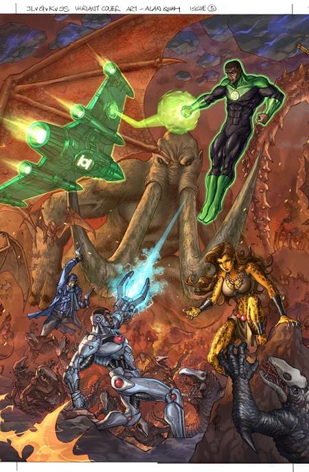 DC Comics, Inc. Justice League Vs Godzilla Vs Kong 2 #5 (Of 7) Cover B Alan Quah Variant