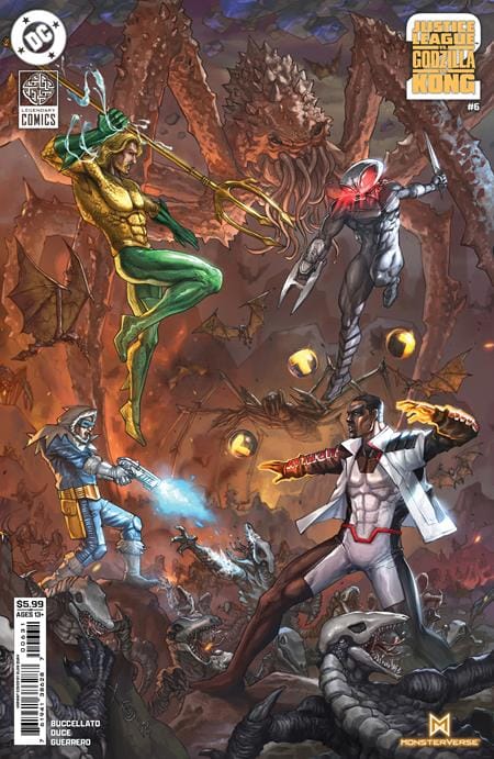 DC Comics, Inc. Justice League Vs Godzilla Vs Kong 2 #7 (Of 7) Cover C Alan Quah Card Stock Variant