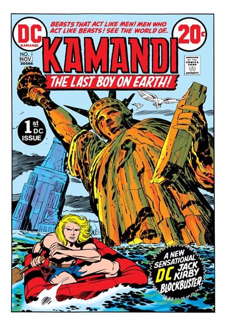 DC Comics, Inc. Kamandi #1 Facsimile Edition Cover A Jack Kirby