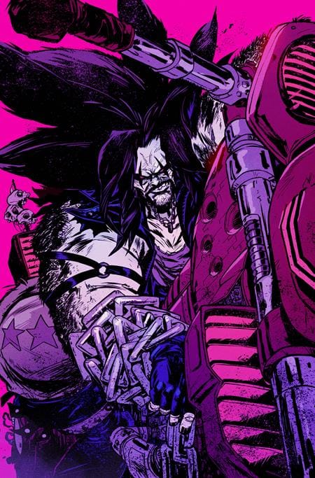 DC Comics, Inc. Lobo #5 Cover B Sanford Greene Card Stock Variant