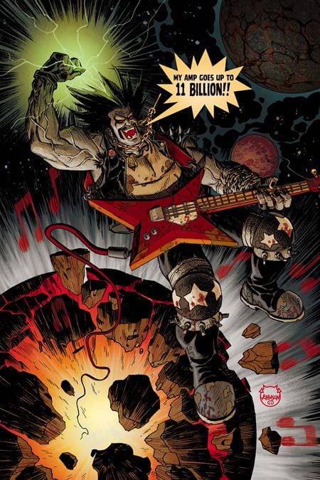 DC Comics, Inc. Lobo #7 Cover B Dave Johnson Card Stock Variant