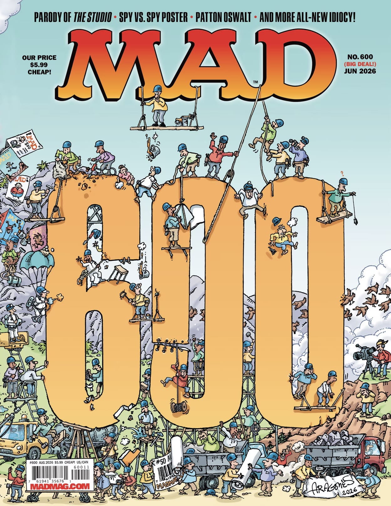 DC Comics, Inc. Mad Magazine #50 (#600)