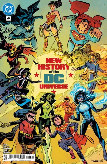 DC Comics, Inc. New History Of The DC Universe #1 2 3 4 Cover A Chris Samnee Set