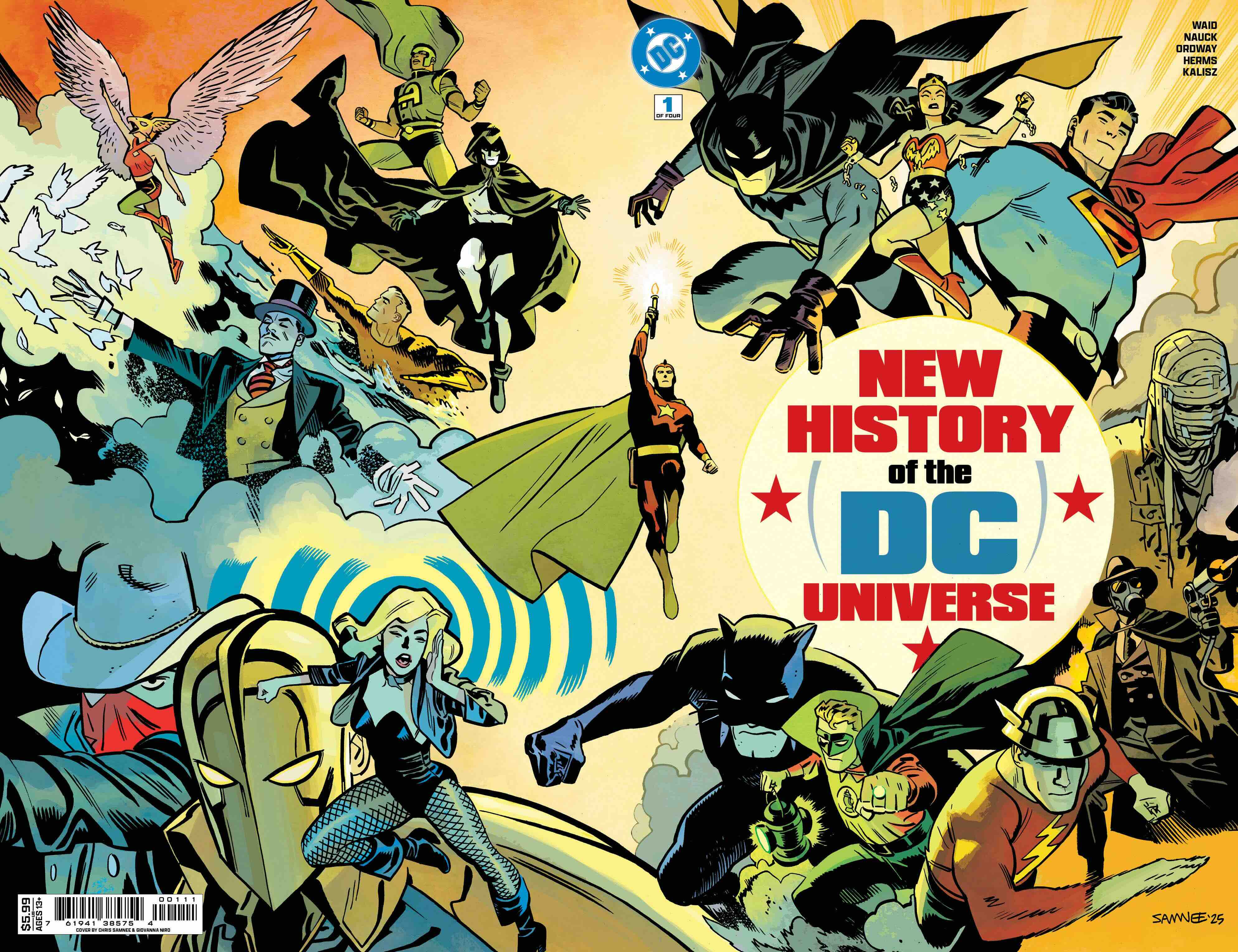 DC Comics, Inc. New History Of The DC Universe #1 (Of 4) Cover A Chris Samnee Wraparound