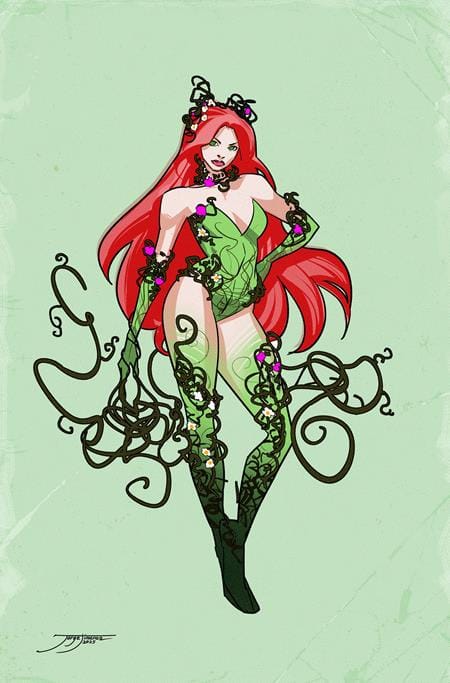 DC Comics, Inc. Poison Ivy #42 Cover G Jorge Jimenez Corner Box Spot Foil Variant
