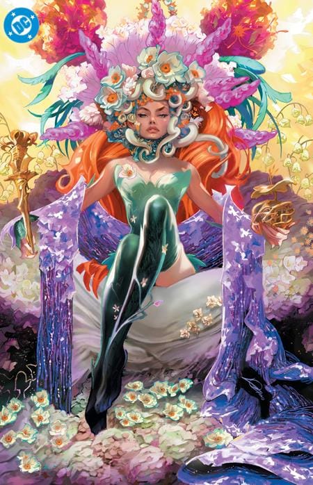 DC Comics, Inc. Poison Ivy #49 Cover F Dan Quintana Halloween Glow-In-The-Dark Card Stock Variant