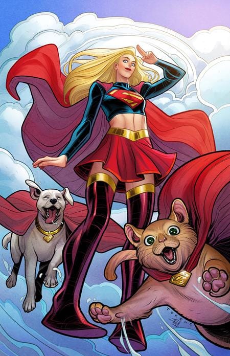 DC Comics, Inc. Supergirl #10 Cover D Elizabeth Torque Card Stock Variant
