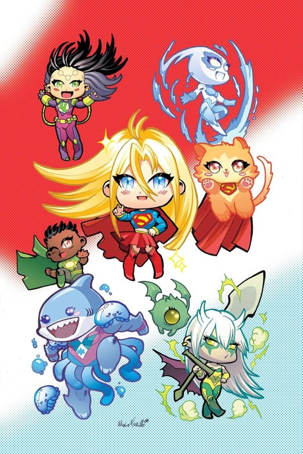 DC Comics, Inc. Supergirl #18 Cover D Mario Foccillo Card Stock Variant