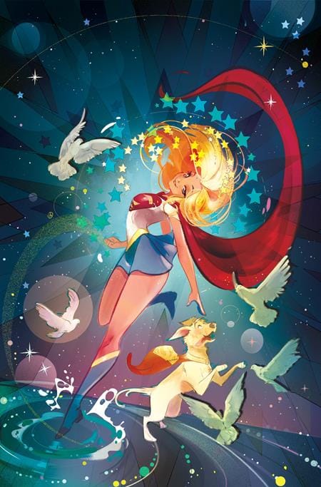 DC Comics, Inc. Supergirl #20 Cover B Nicoletta Baldari Card Stock Variant