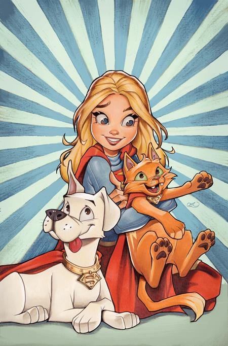 DC Comics, Inc. Supergirl #9 Cover B Chrissie Zullo-Uminga Card Stock Variant