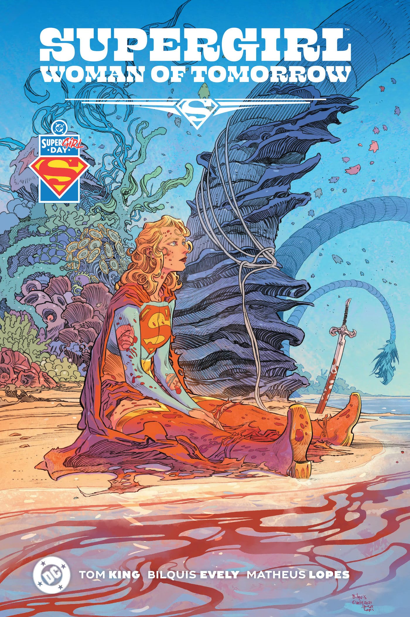 DC Comics, Inc. Supergirl: Woman of Tomorrow The Deluxe Edition Direct Market Exclusive