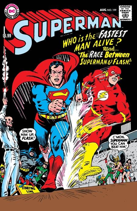 DC Comics, Inc. Superman #199 Facsimile Edition Cover C Carmine Infantino Foil Variant