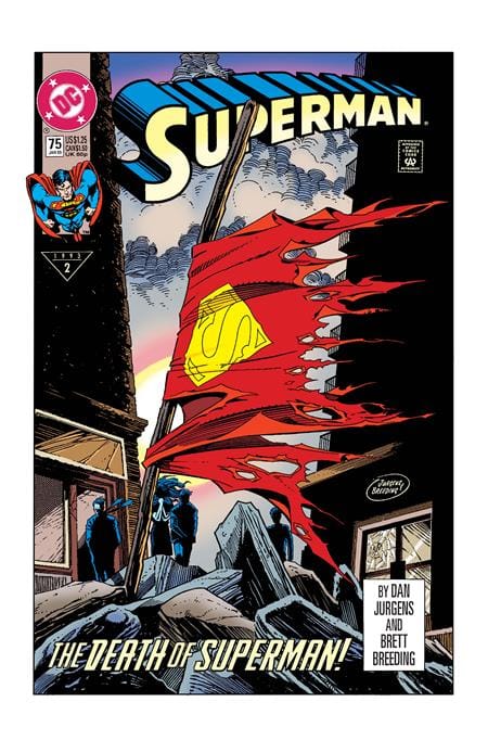 DC Comics, Inc. Superman #75 Facsimile Edition Cover A Dan Jurgens