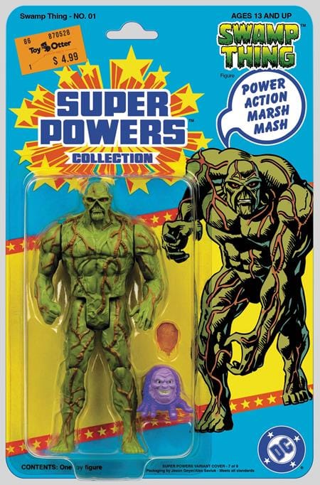 DC Comics, Inc. Swamp Thing #1 Facsimile Edition Cover B Jason Geyer & Alex Saviuk Swamp Thing Super Powers Card Stock Variant