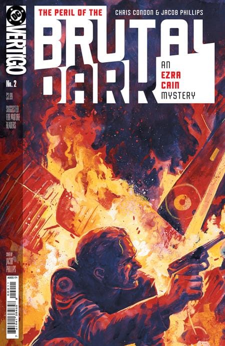 DC Comics, Inc. The Peril Of The Brutal Dark An Ezra Cain Mystery #2 (Of 6) Cover A Jacob Phillips (Mature)