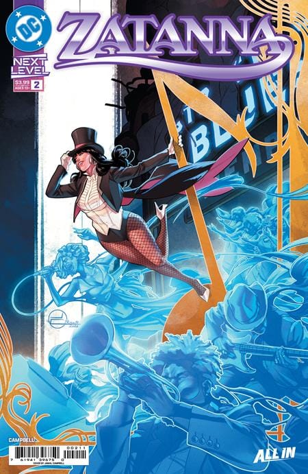 DC Comics, Inc. Zatanna (2026) #2 Cover A Jamal Campbell