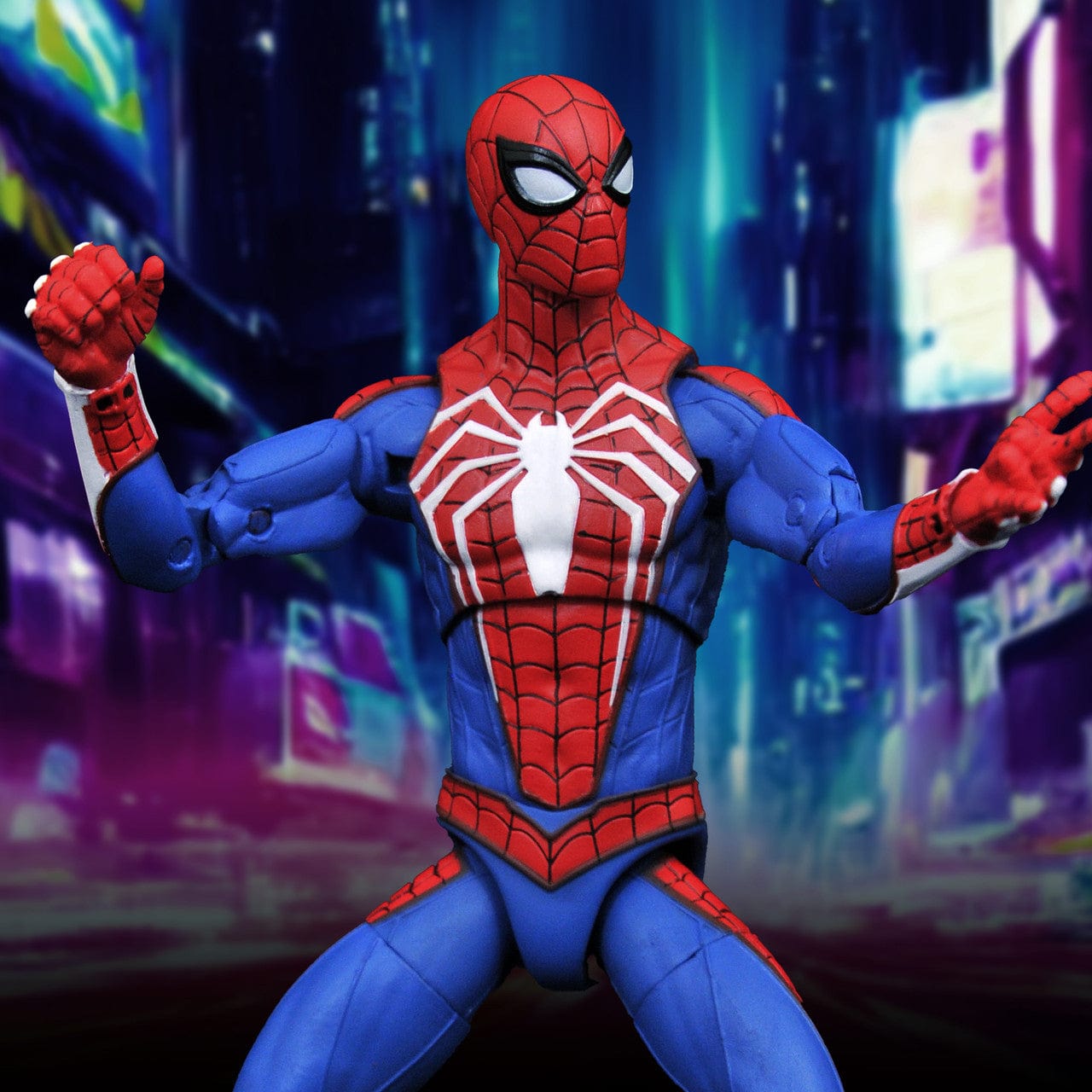 Diamond Select Toys Marvel Select Gamerverse Spider-Man Action Figure