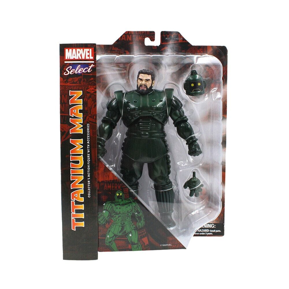 Diamond Select Toys Marvel Select Titanium Man Action Figure