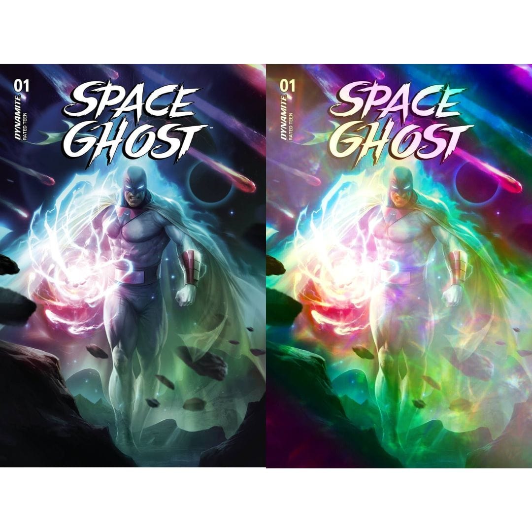 Dynamite Comics Space Ghost #1 (2024) Cover A & Cover F Foil Mattina Set