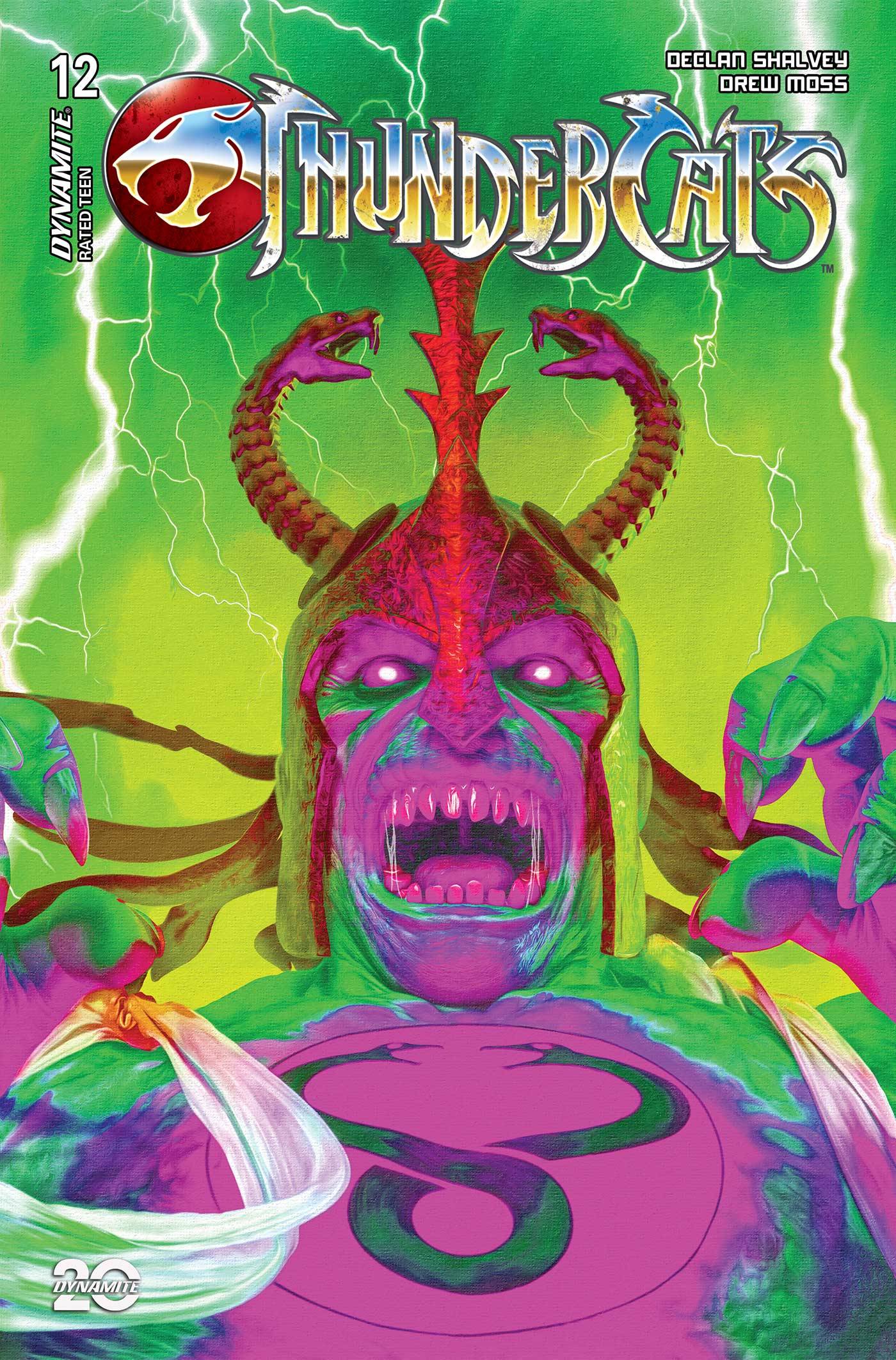 Dynamite Comics Thundercats #12 Cover X FOC Bonus Mark Spears Ultraviolet