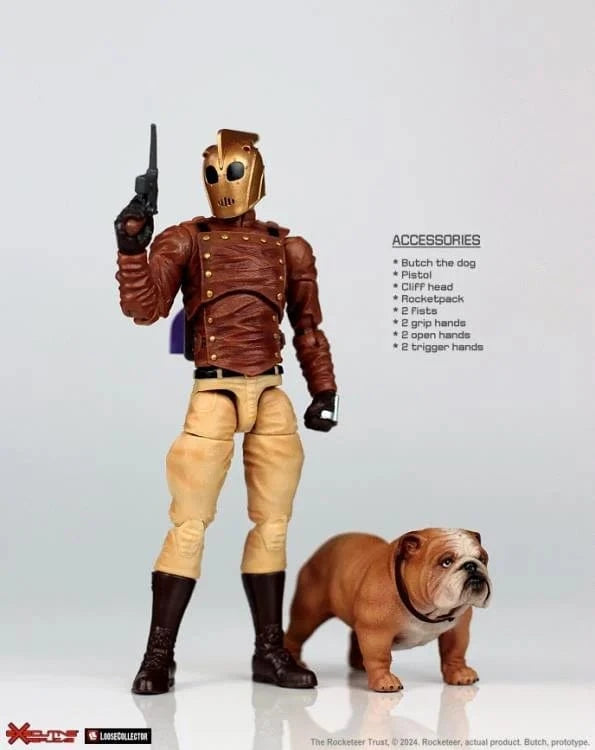 Executive Replicas The Rocketeer & Butch 1:12 Scale Figure Set