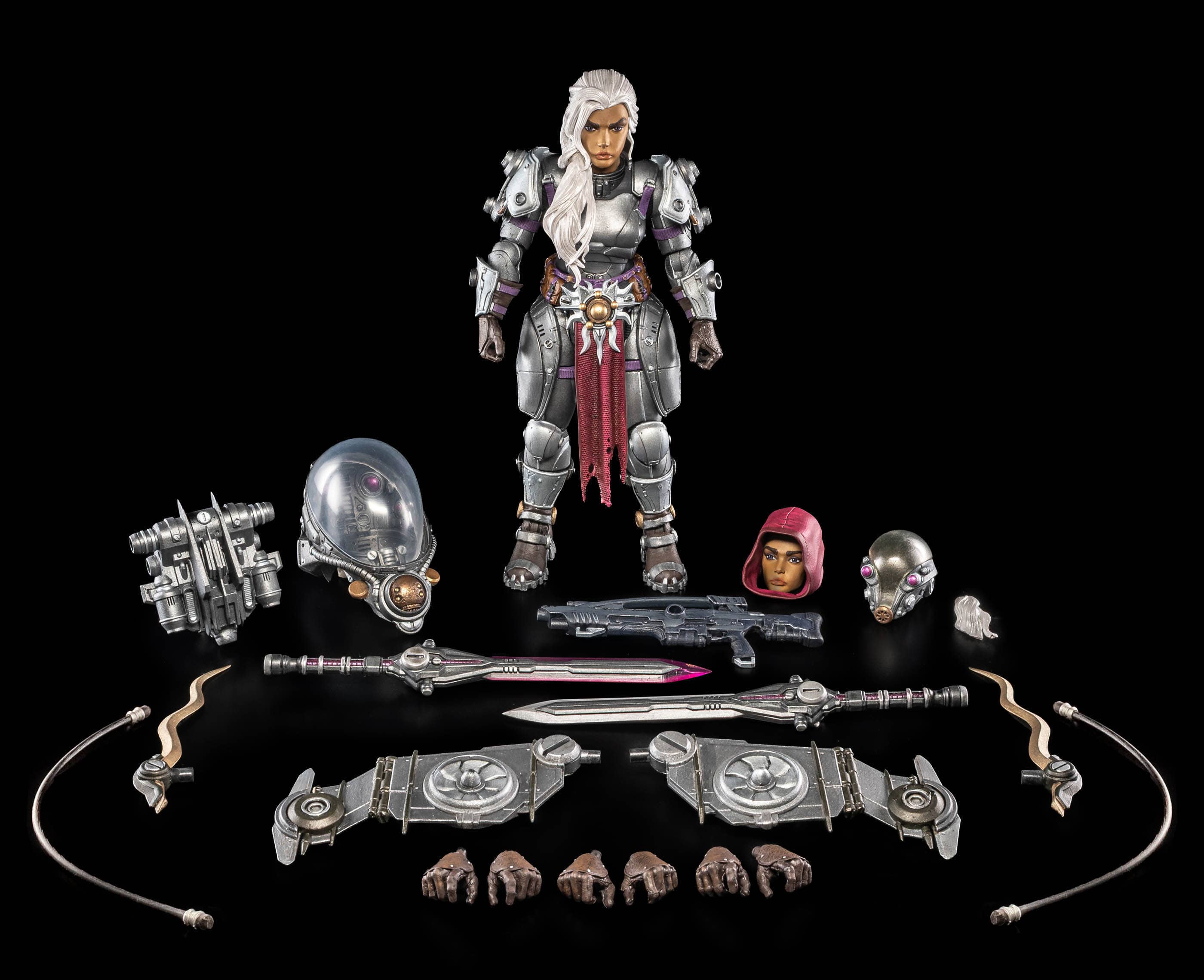 Four Horsemen Studios Cosmic Legions Mortal Thorn Book One Arch General Honora Action Figure