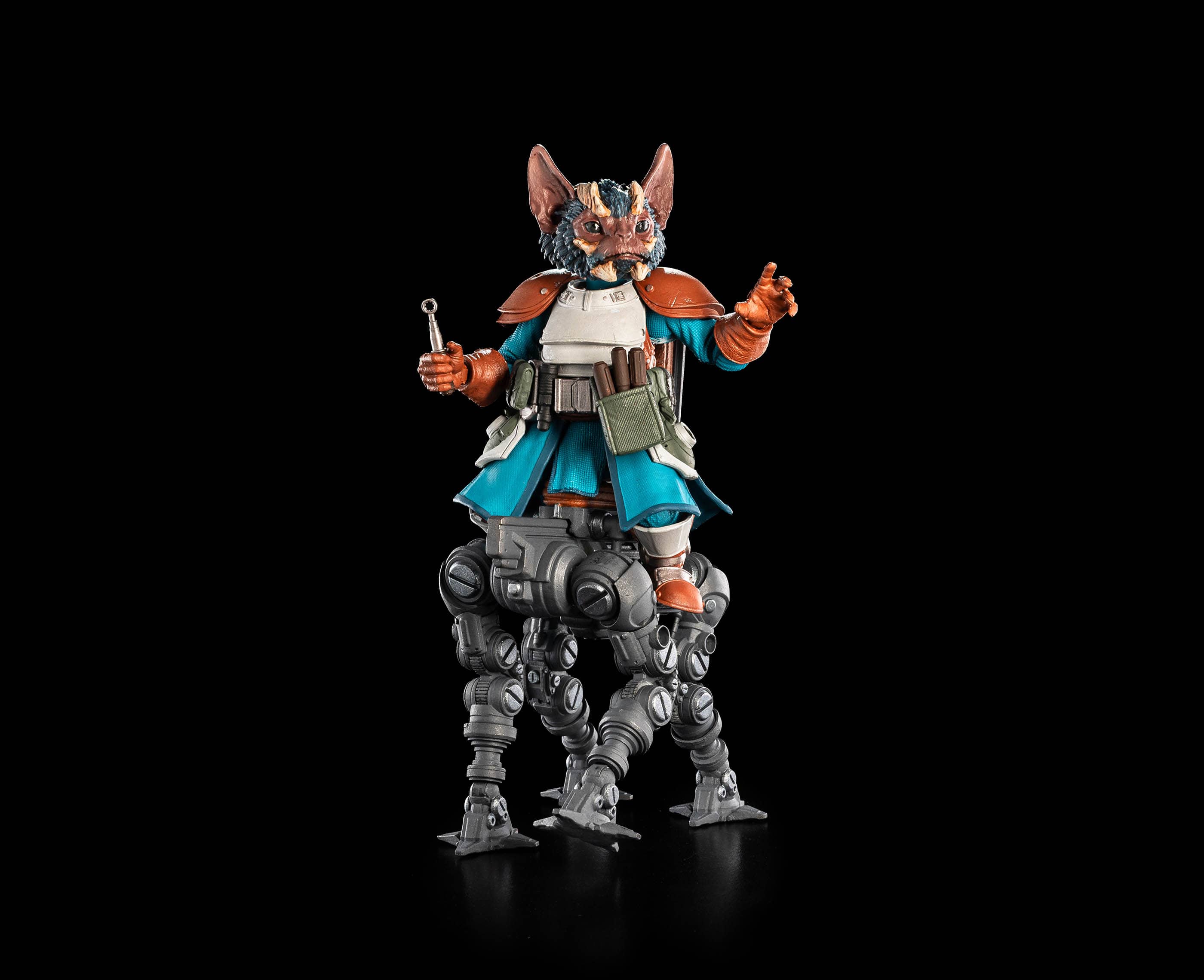 Four Horsemen Studios Cosmic Legions Mortal Thorn Book One Dr. Zajjarii Action Figure