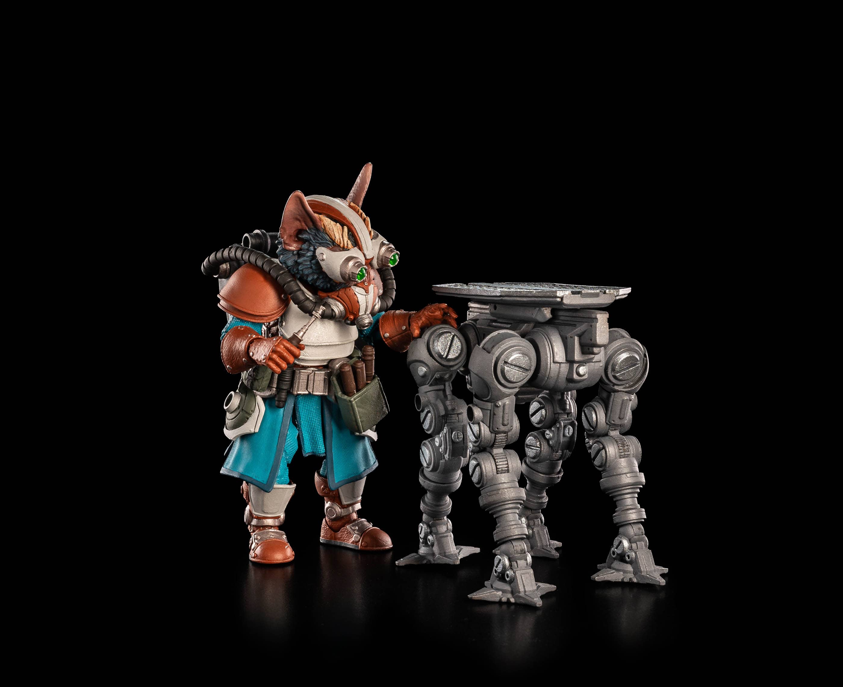 Four Horsemen Studios Cosmic Legions Mortal Thorn Book One Dr. Zajjarii Action Figure
