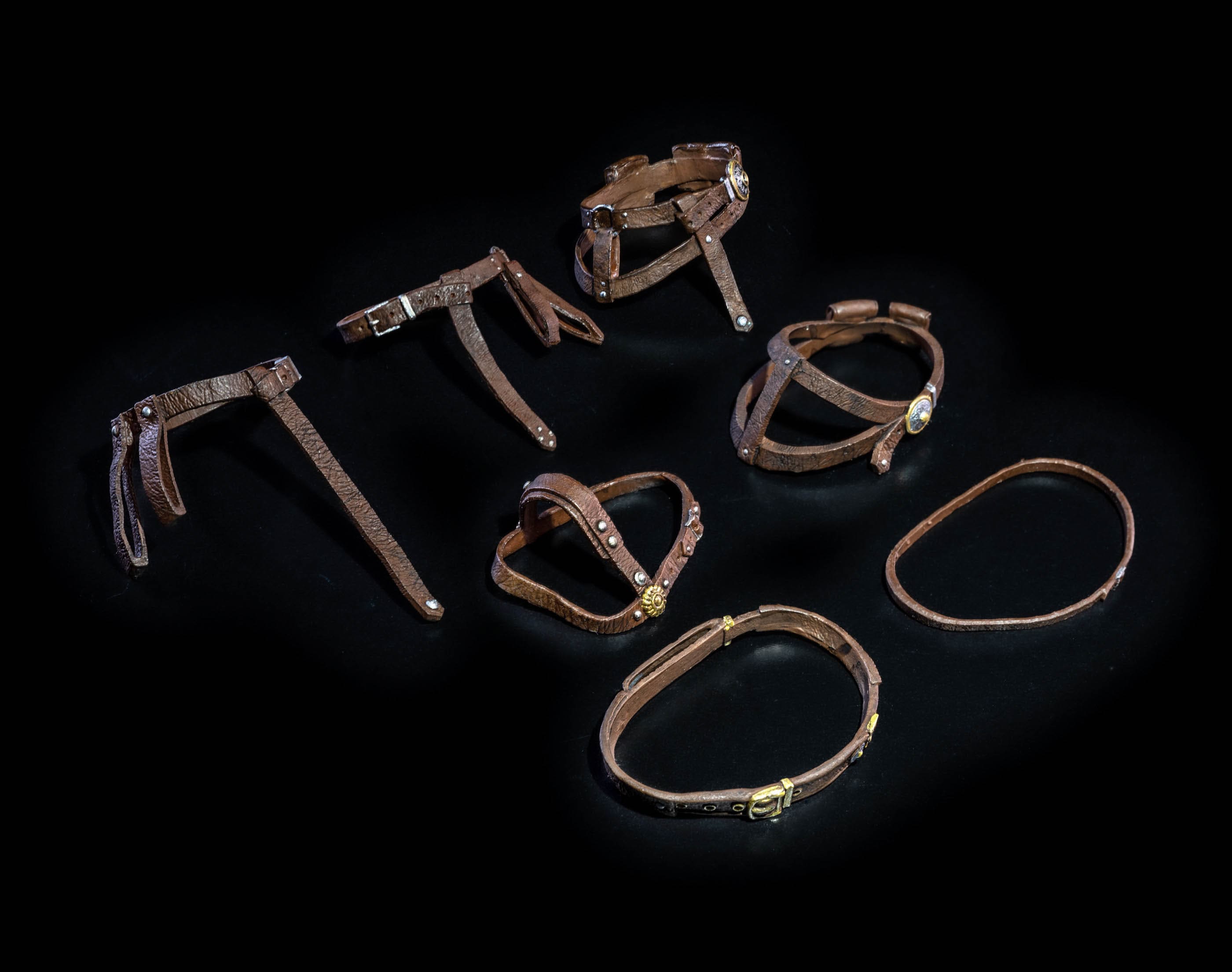 Four Horsemen Studios Mythic Legions All-Stars 6 Belt Packs 1 (Brown)