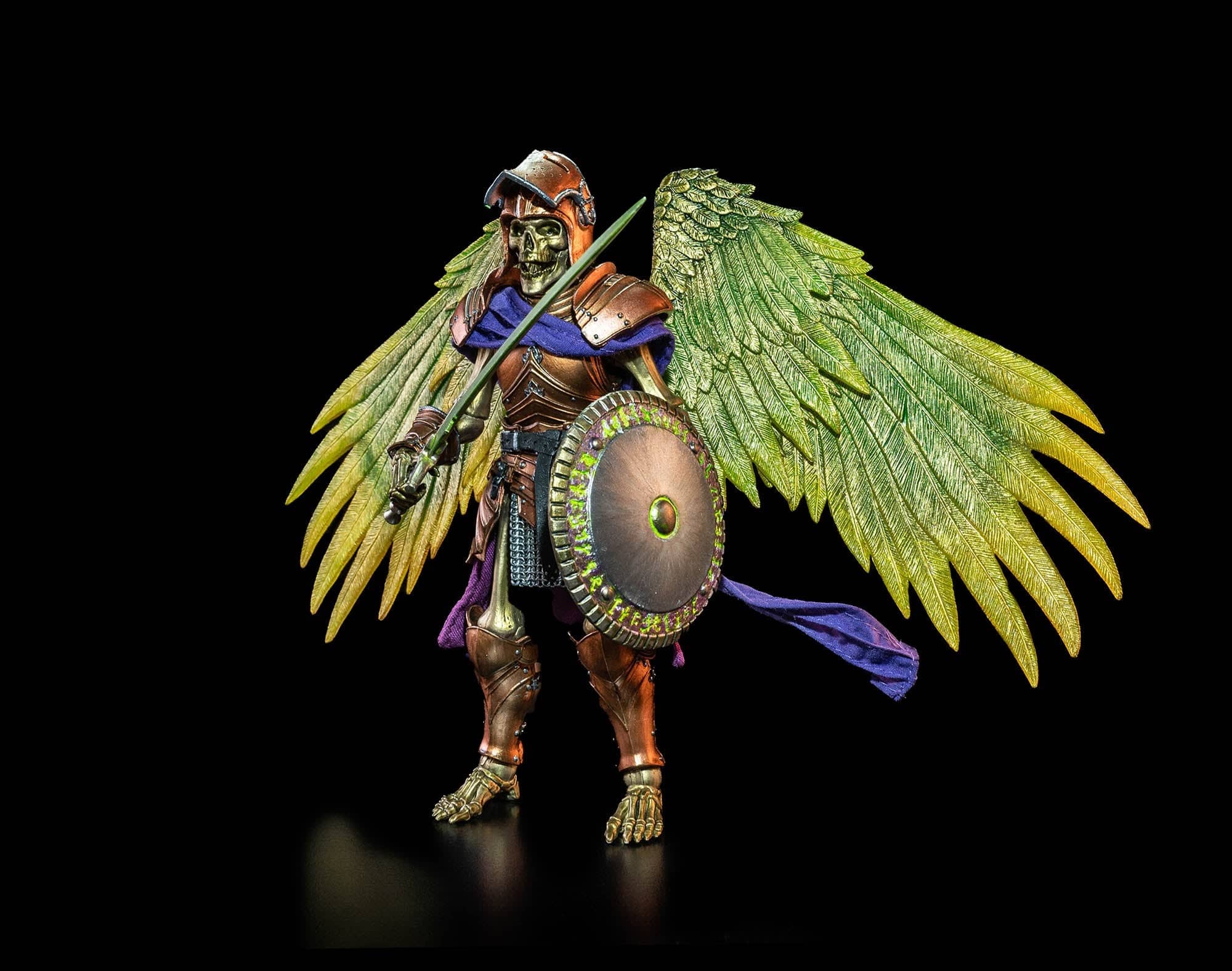 Four Horsemen Studios Mythic Legions Ashes of Agbendor Gold Skeleton 2 Action Figure