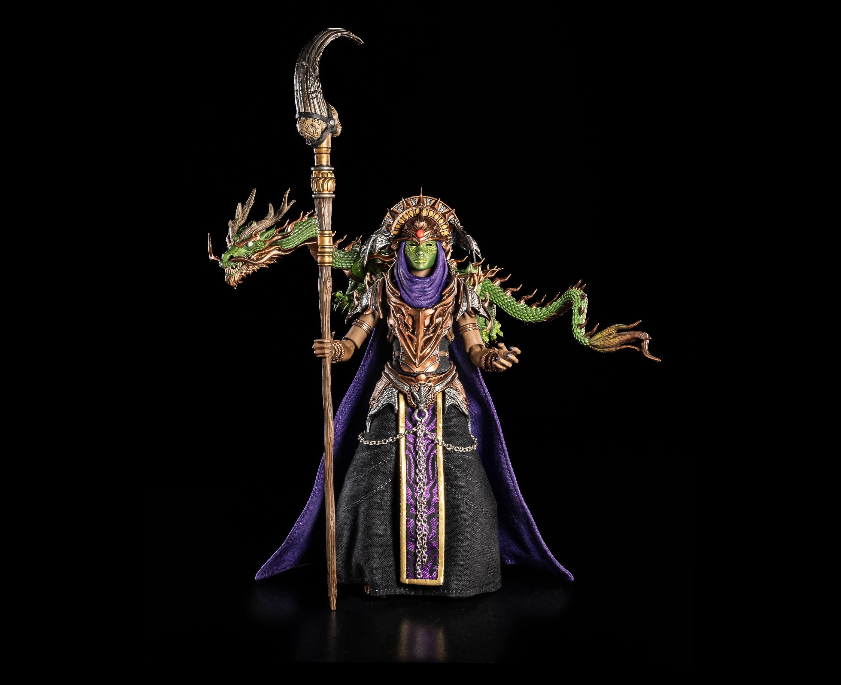 Four Horsemen Studios Mythic Legions Reign of the Beasts Arraya the Talon Bearer Action Figure