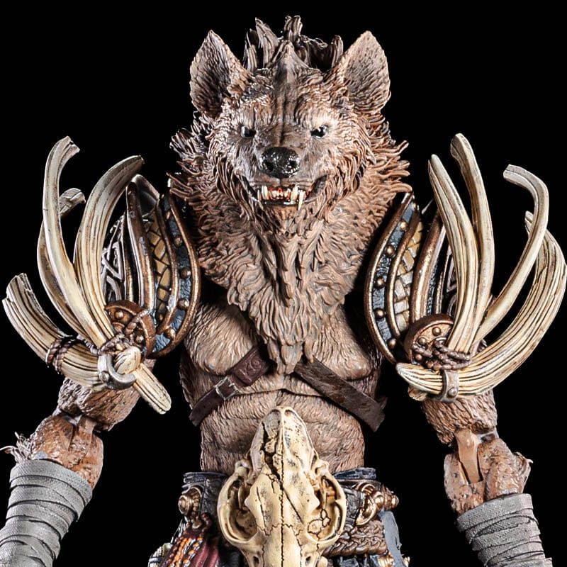 Four Horsemen Studios Mythic Legions Reign of the Beasts Mwindajji the Cackler Action Figure