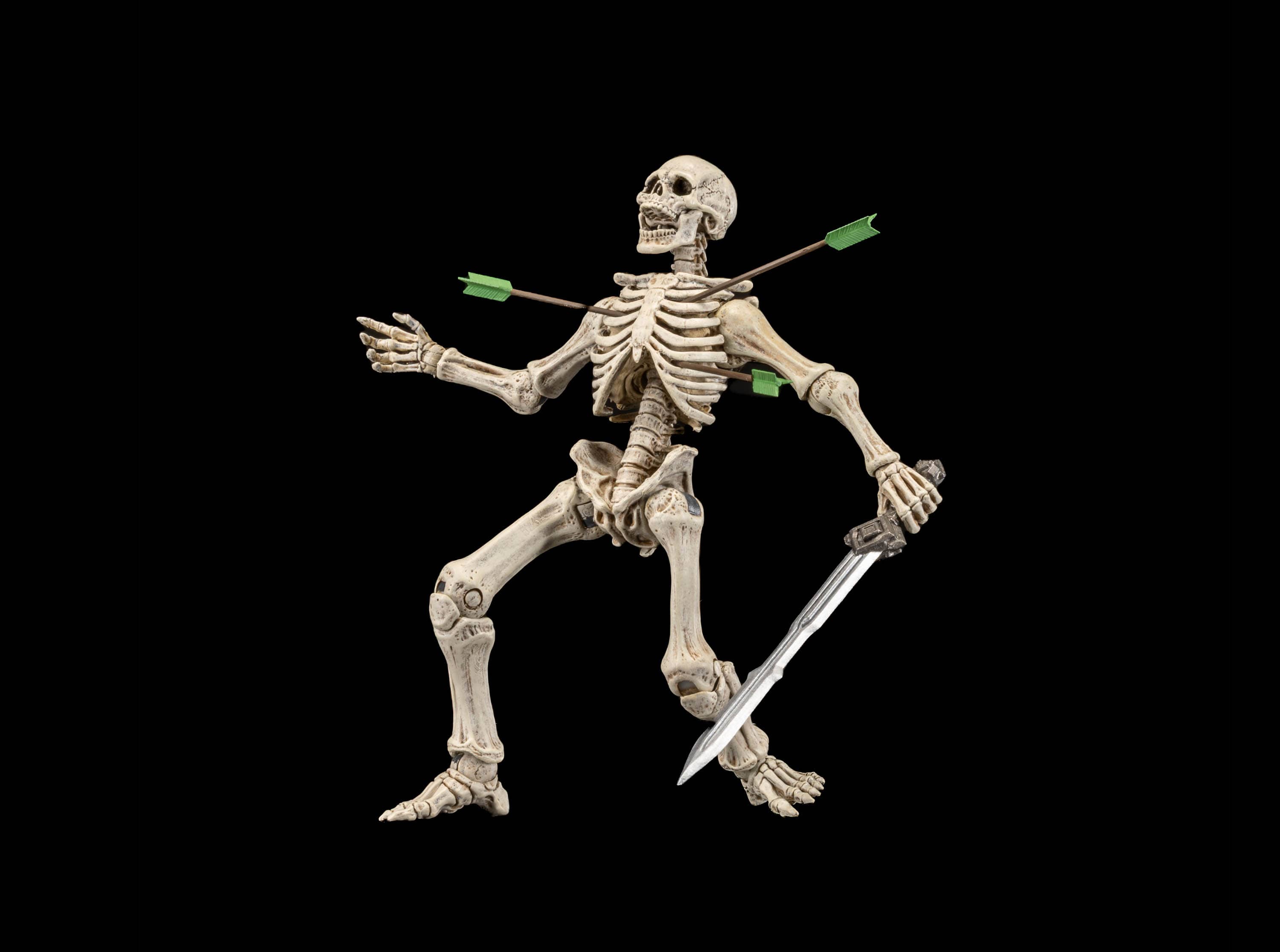 Four Horsemen Studios Mythic Legions Reinforcements 3 Skeleton Legion Builder 3 Action Figure