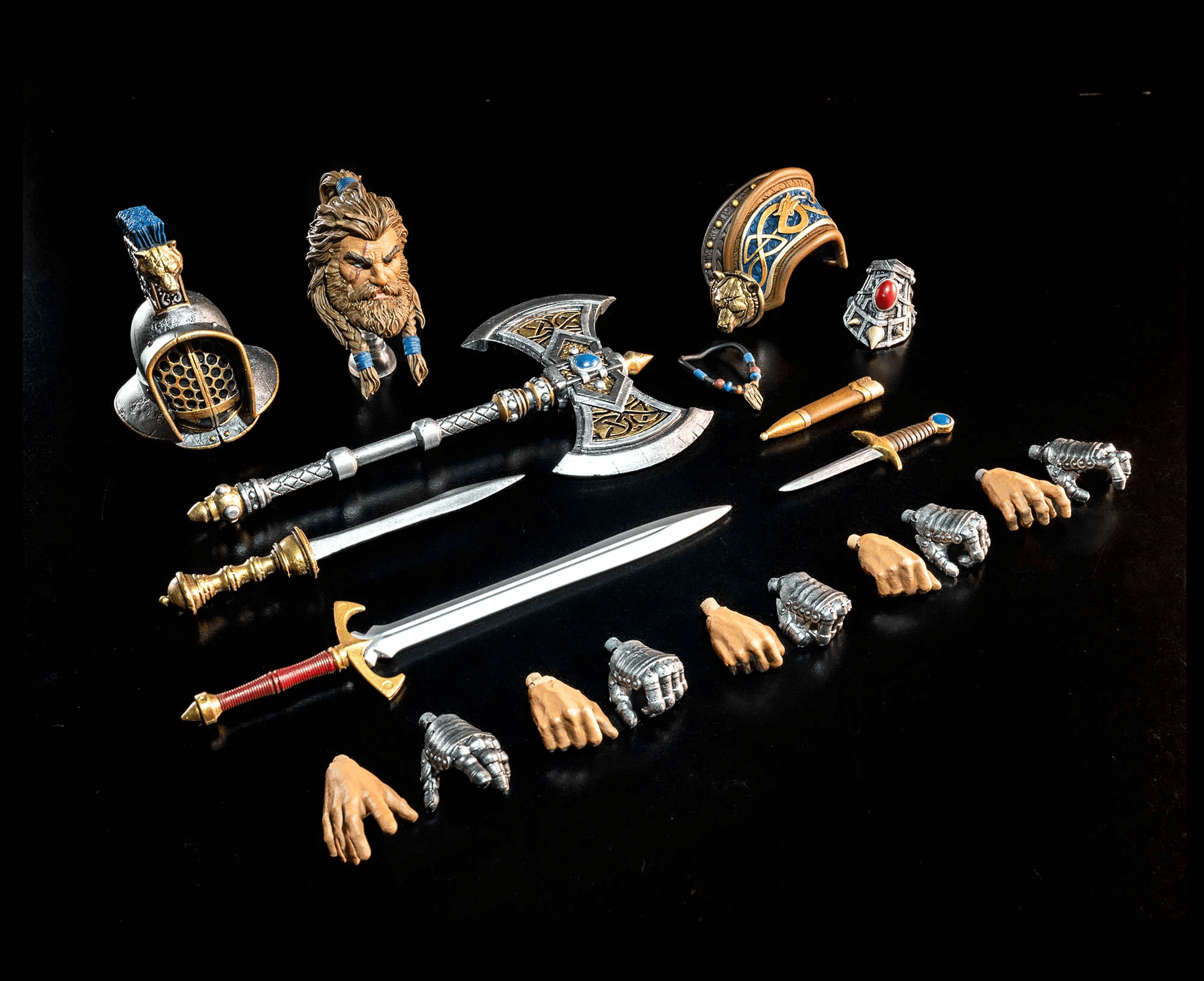 Four Horsemen Studios Mythic Legions Rising Sons Attlus the Conqueror 2 Action Figure