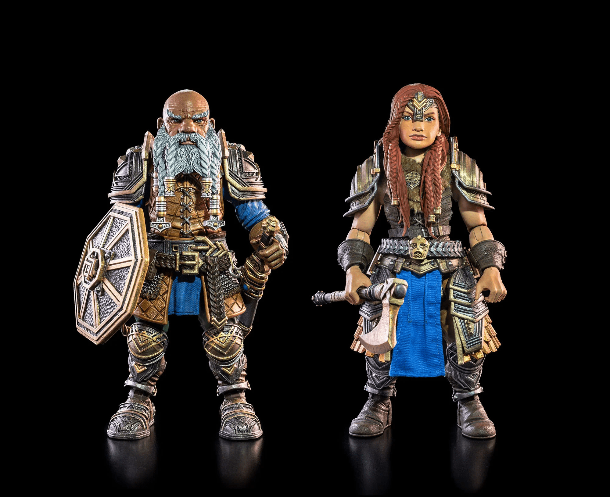 Four Horsemen Studios Mythic Legions Rising Sons Exiles from Under the Mountain (2-Pack) Action Figures