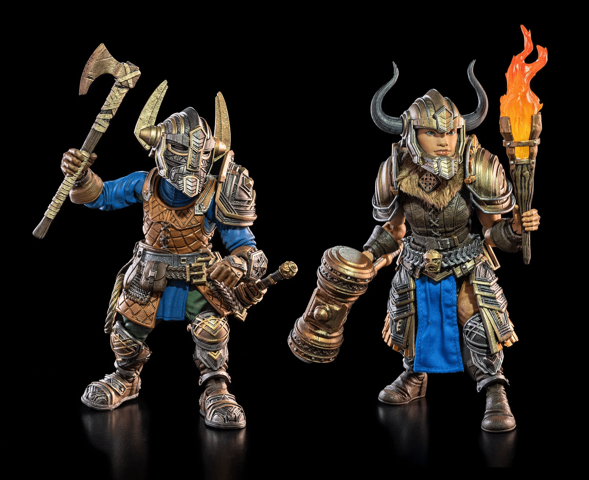 Four Horsemen Studios Mythic Legions Rising Sons Exiles from Under the Mountain (2-Pack) Action Figures