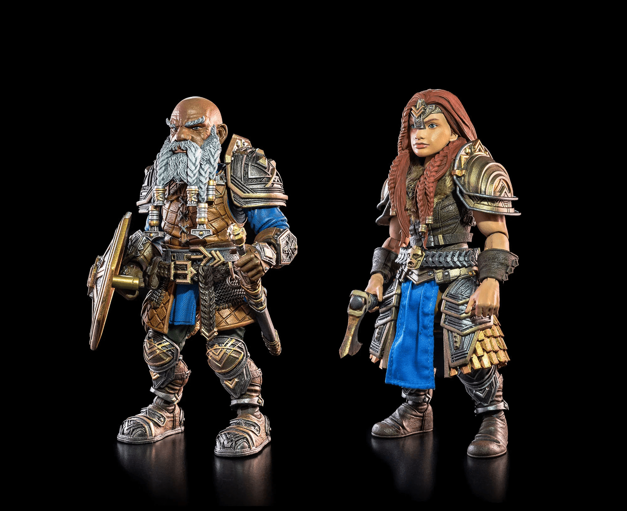 Four Horsemen Studios Mythic Legions Rising Sons Exiles from Under the Mountain (2-pack) Action Figures