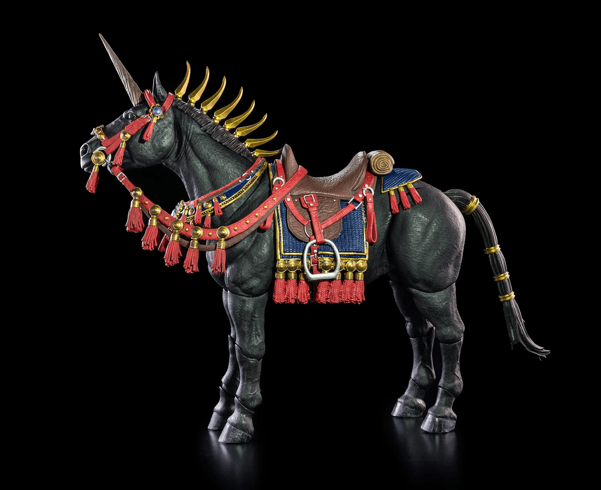Four Horsemen Studios Mythic Legions Rising Sons Uumbra (Deluxe Steed) Action Figure
