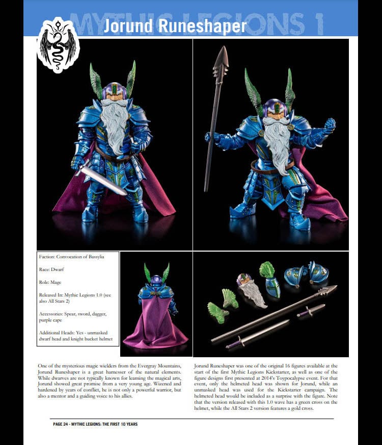 Four Horsemen Studios Mythic Legions: The First 10 Years Hardcover Book