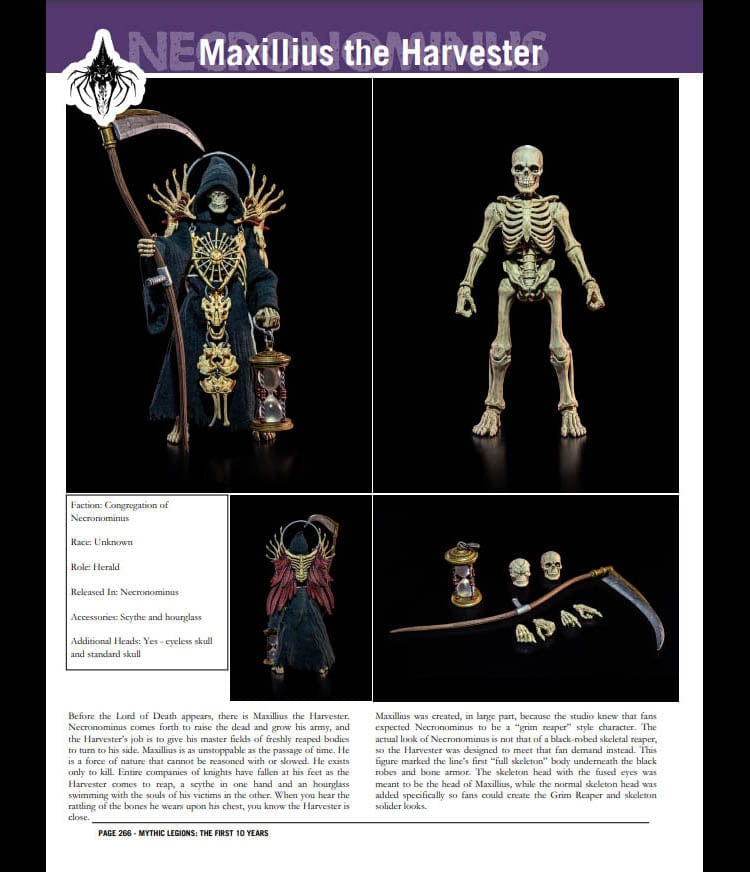 Four Horsemen Studios Mythic Legions: The First 10 Years Hardcover Book