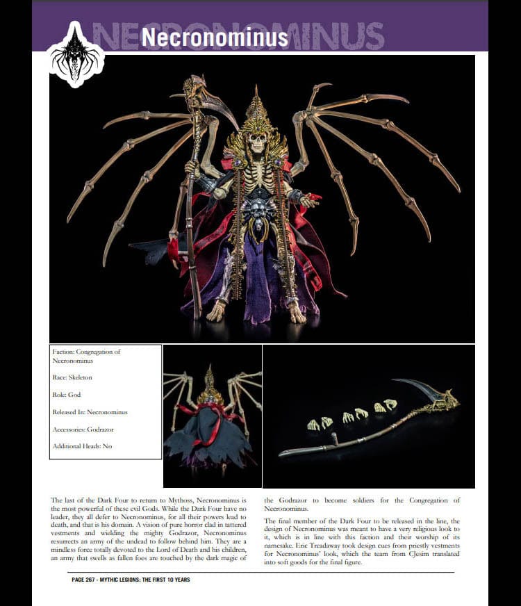 Four Horsemen Studios Mythic Legions: The First 10 Years Hardcover Book
