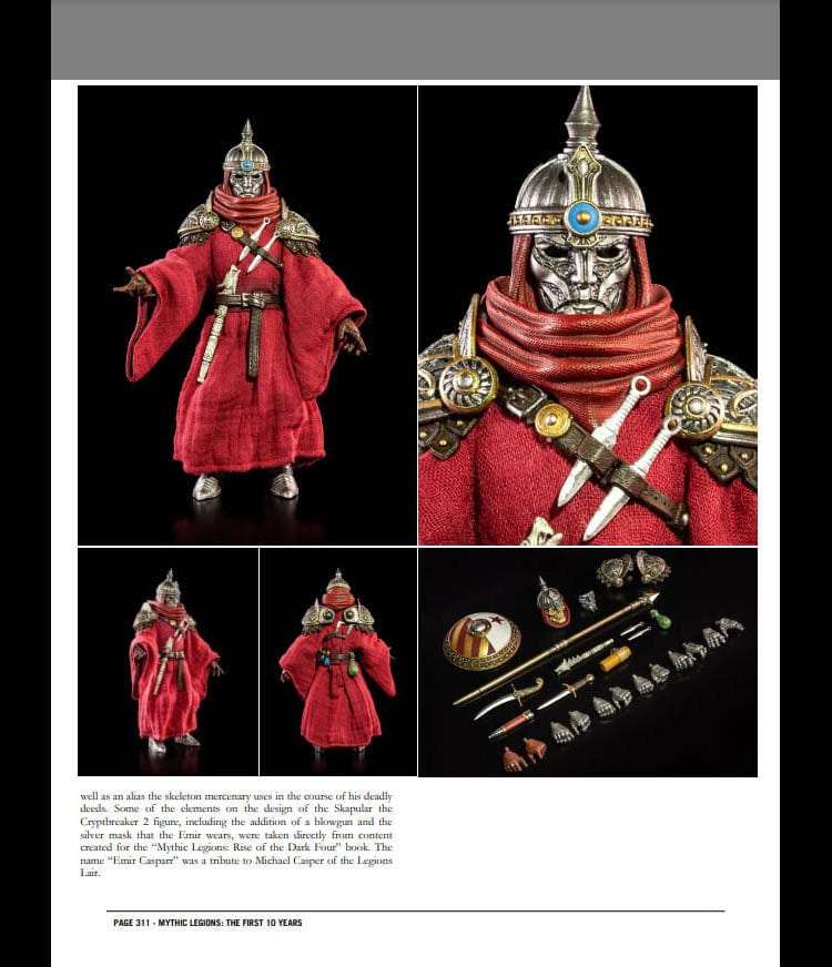 Four Horsemen Studios Mythic Legions: The First 10 Years Hardcover Book