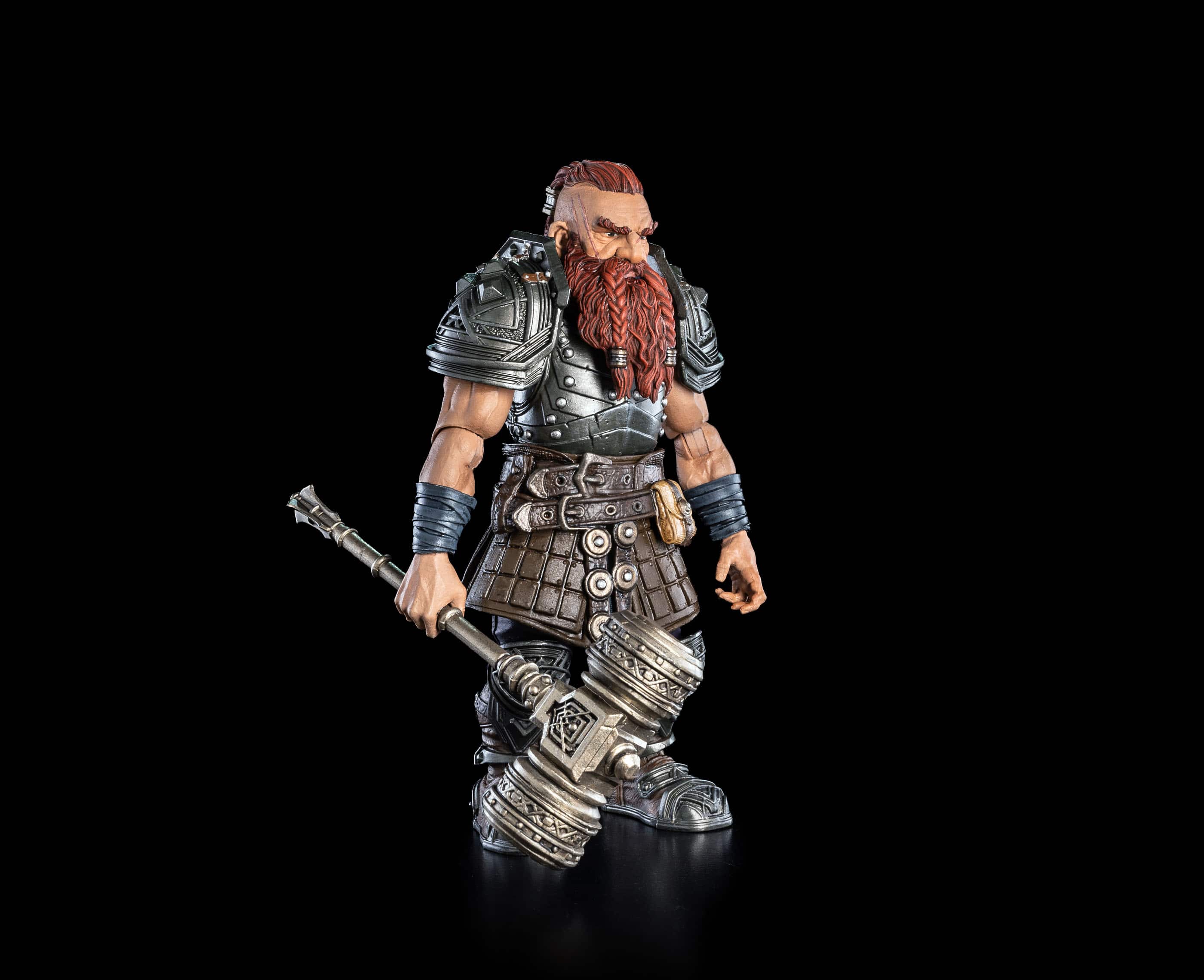 Four Horsemen Studios Mythic Legions: The Roleplaying Game Dwarf Fighter Action Figure